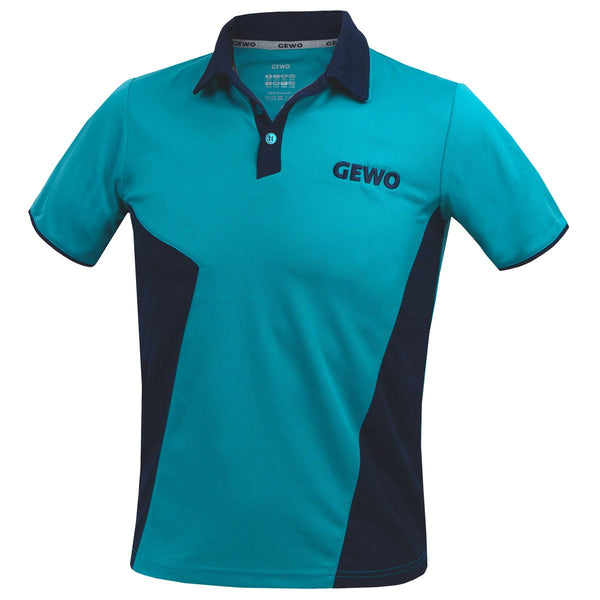 Gewo shirt Sawona turquoise/blauw