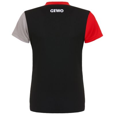 Gewo shirt Ravenna Lady black/red