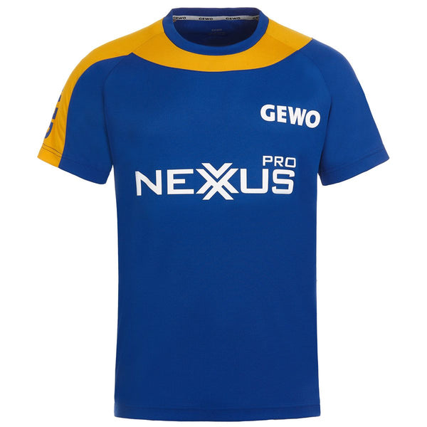 Gewo T-Shirt Rocco Promo Nexxus Pro royalblauw/geel