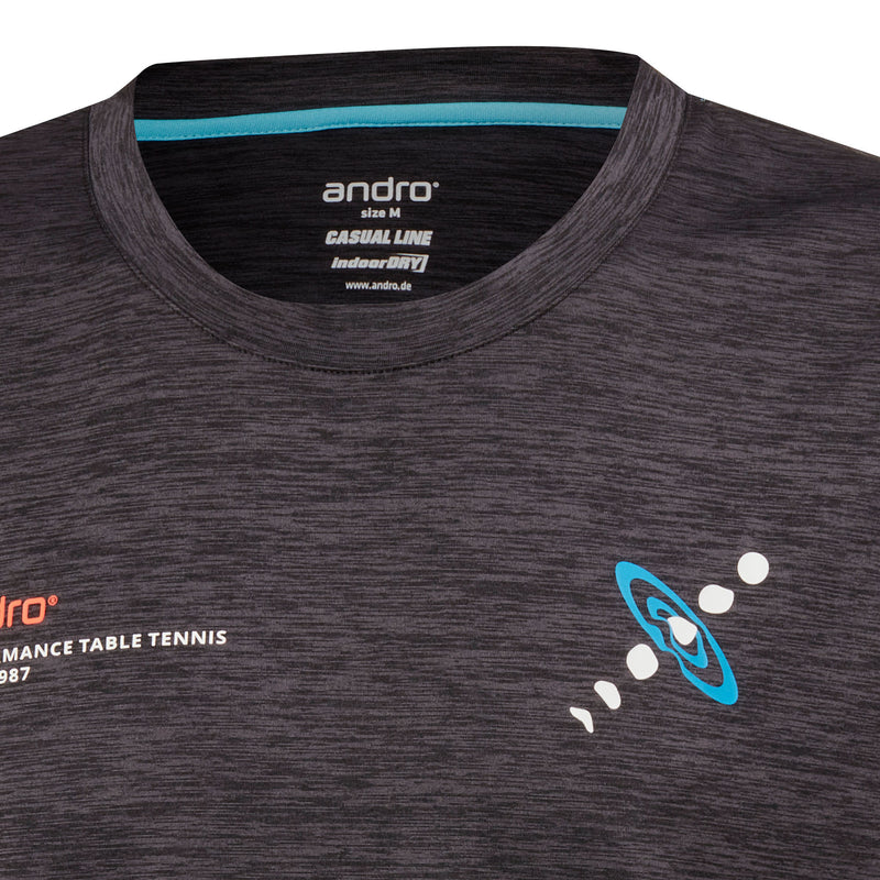 Andro Shirt Cassini donkergrijs