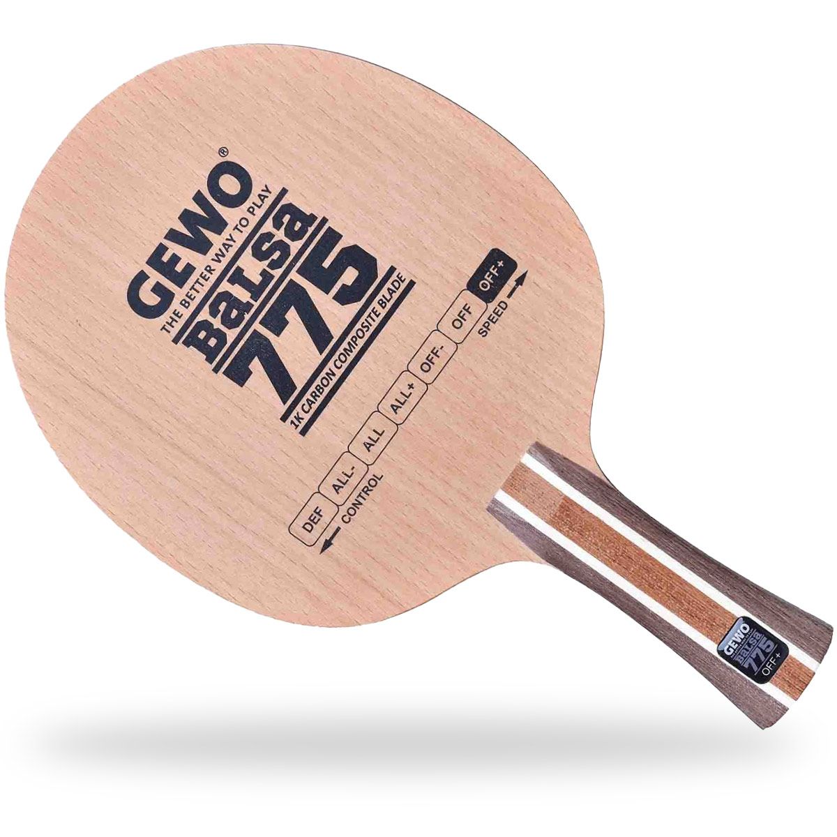 Gewo Balsa Carbon 775