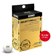 Gewo Ballen Select Pro 40+***12x6er Box wit