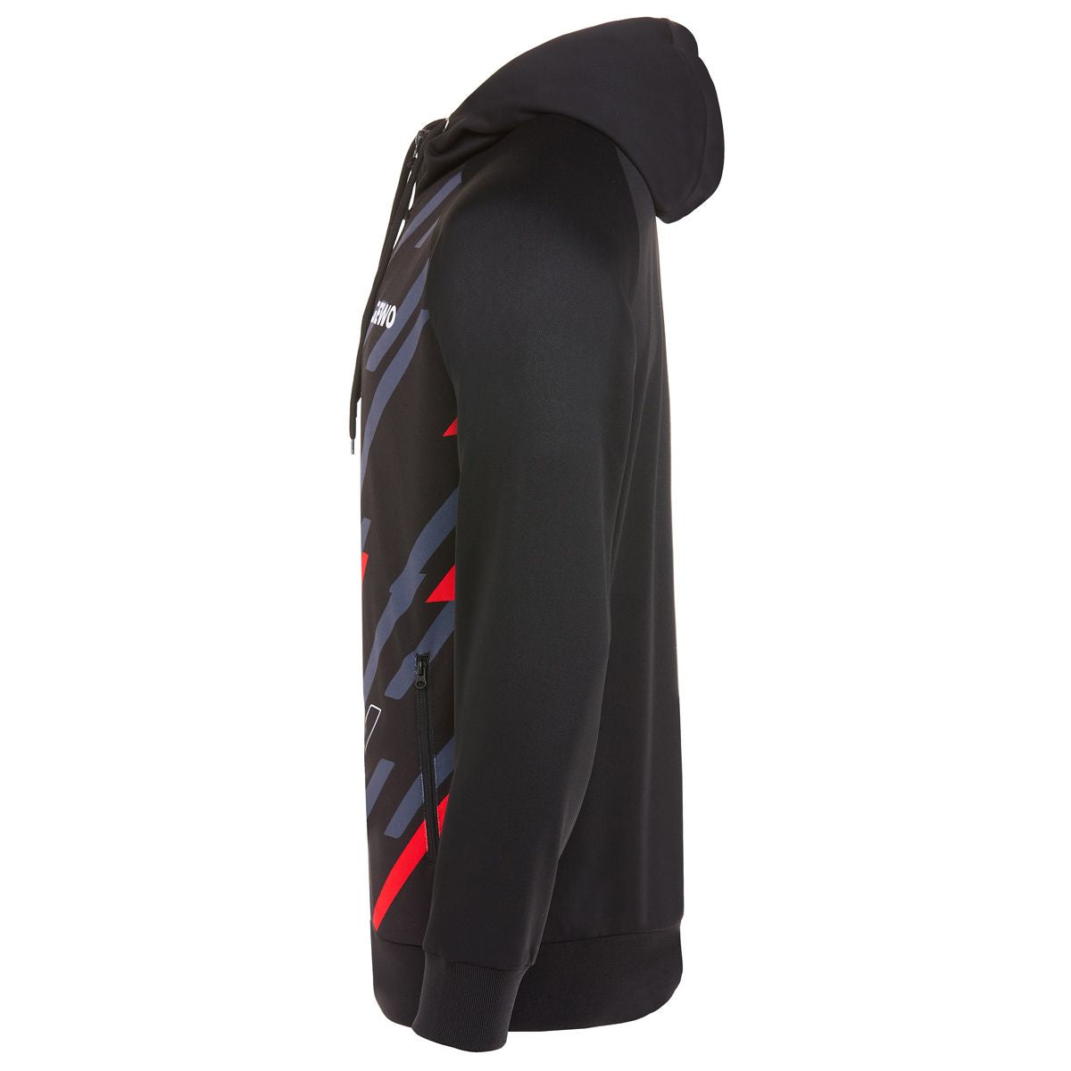 Gewo Hoodie Ponza I zwart/rood