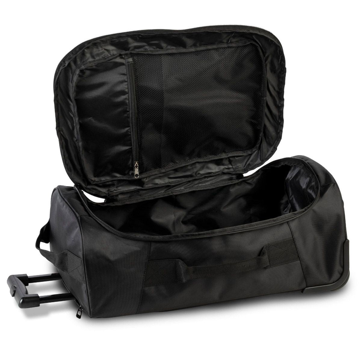 Gewo Trolley strepen M zwart/limoen