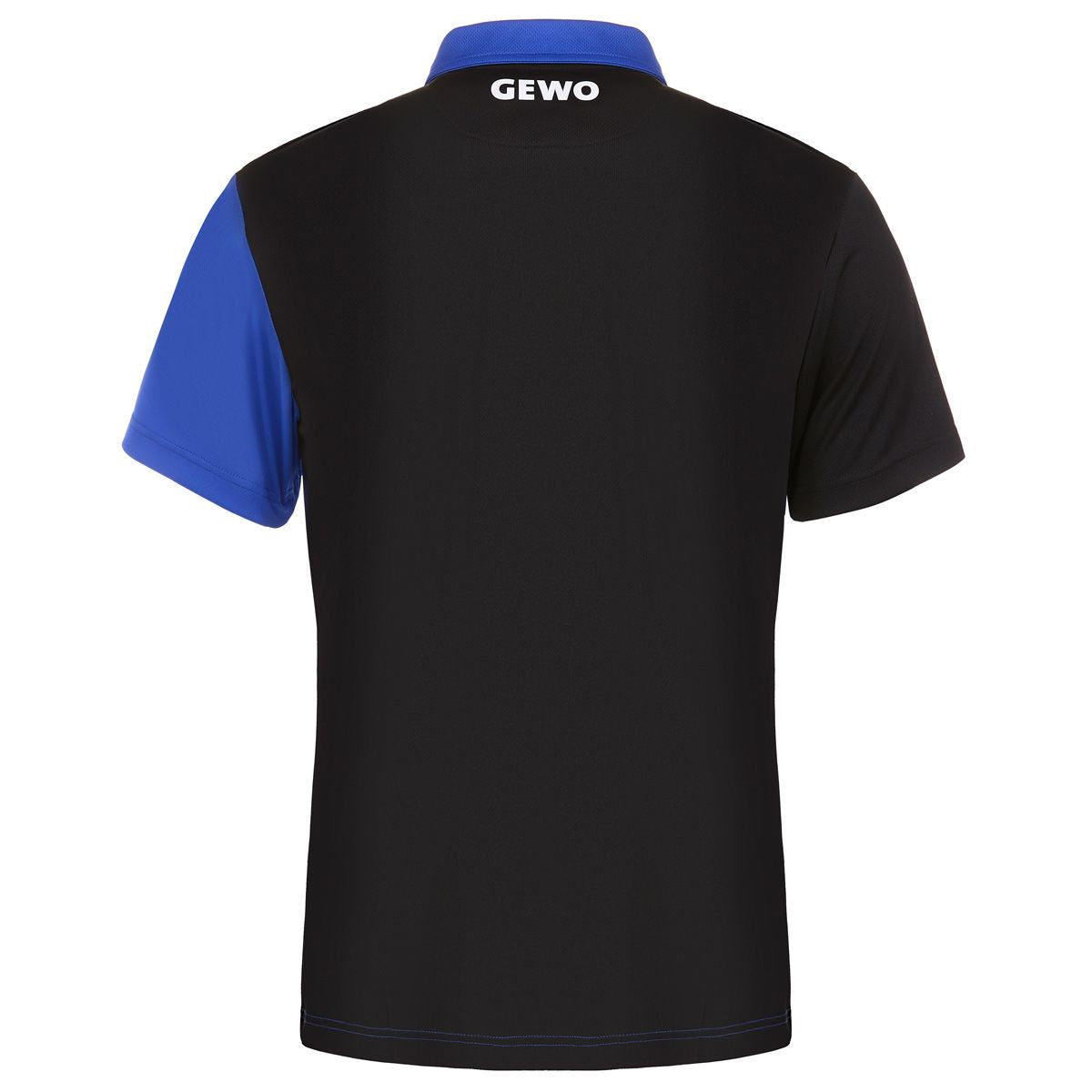 Gewo Shirt Foundation II Royal/zwart katoen
