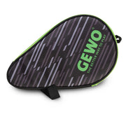 Gewo Ronde Cover Stripes zwart/limoen