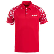 Gewo Shirt Marmo II rood/wit
