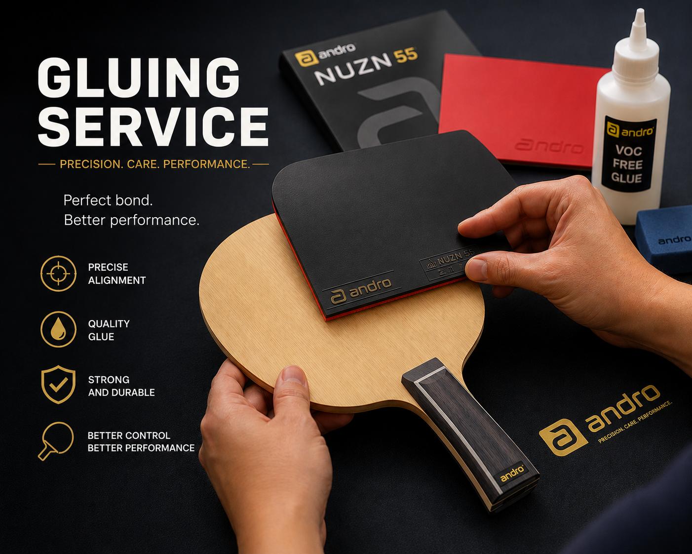 Professionele rubbers plakservice