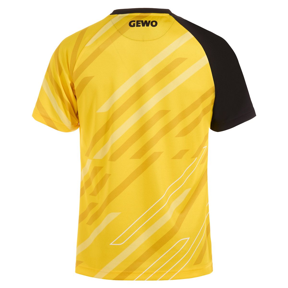 Gewo Shirt Ponza II geel/zwart