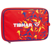 Housse Tibhar Spectra carrée rouge/bleu