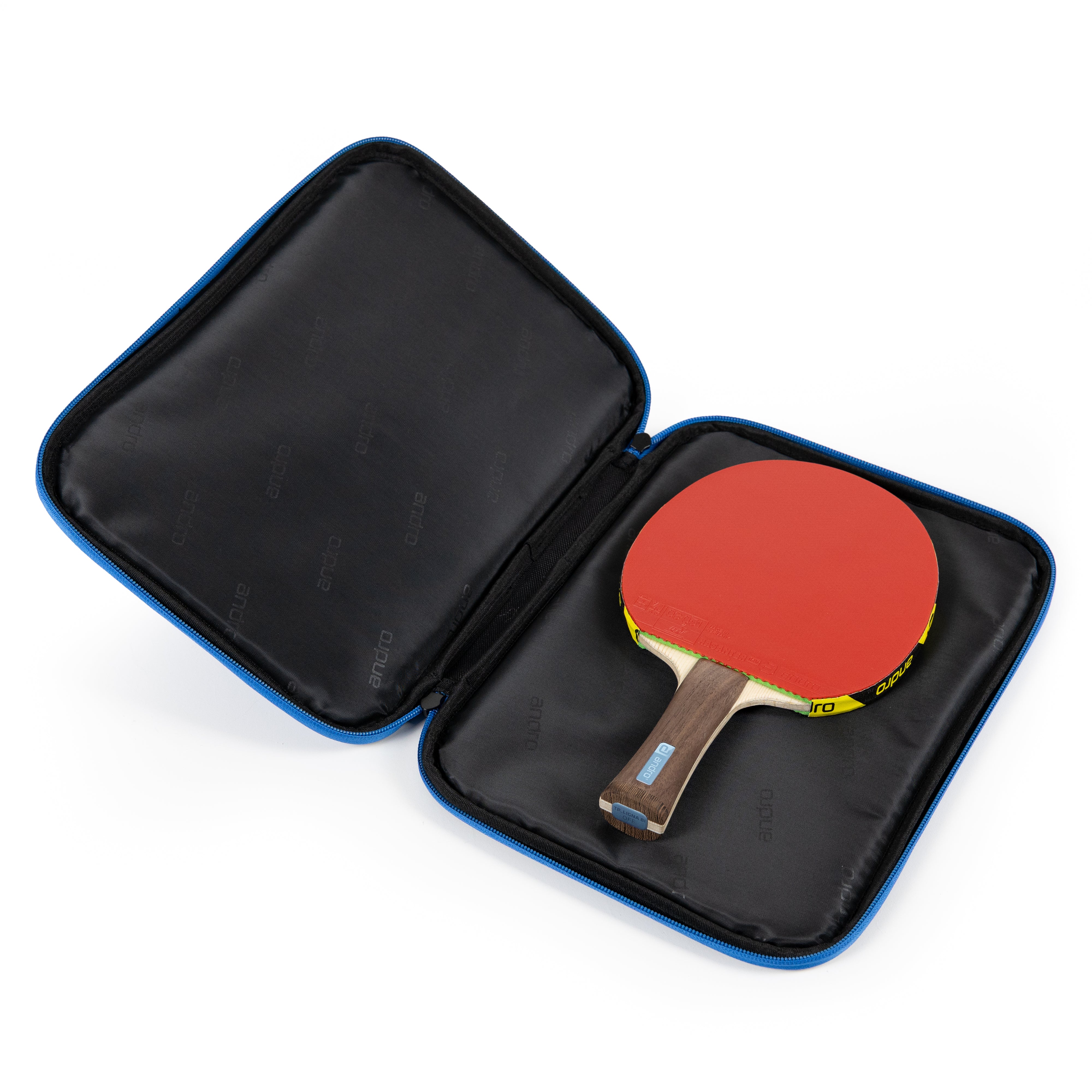 Andro housse simple Taiva bleu royal/noir