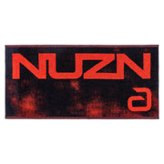 Serviette Andro NUZN S noir/rouge