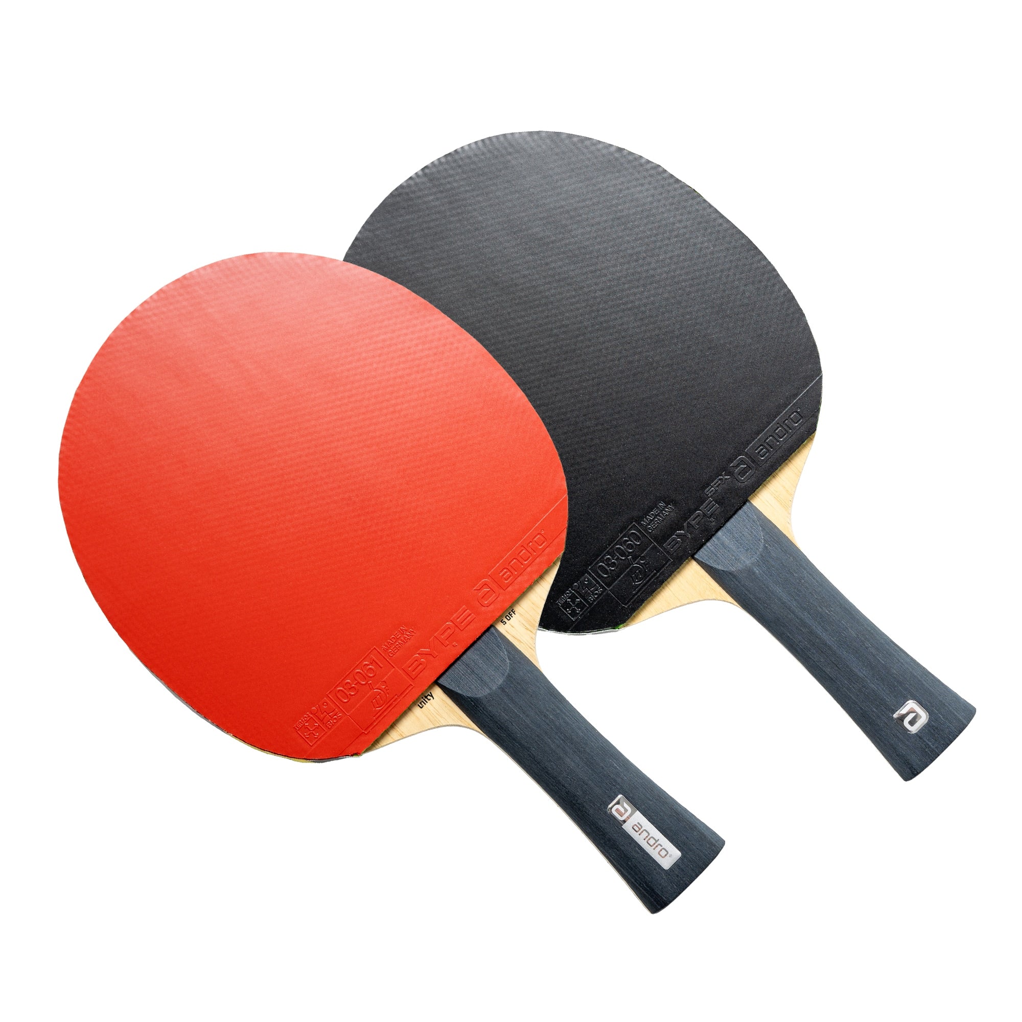 Andro Bat UTY 400 rood/zwart concaaf