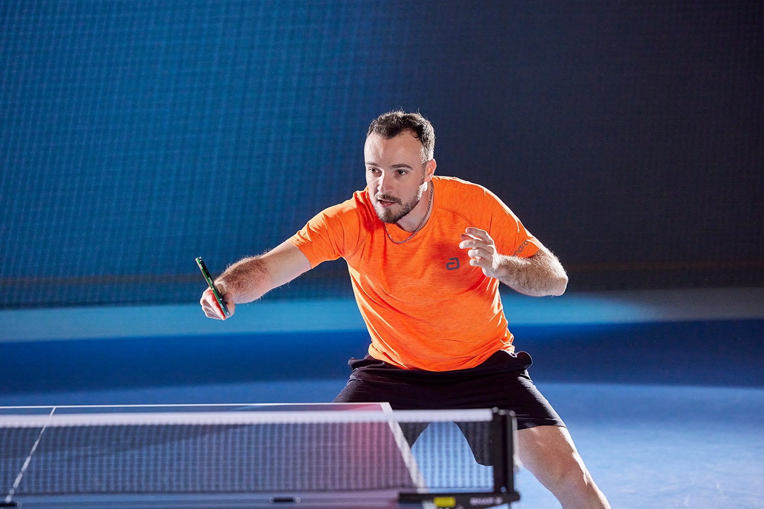 Andro Shirt Melange Alpha orange