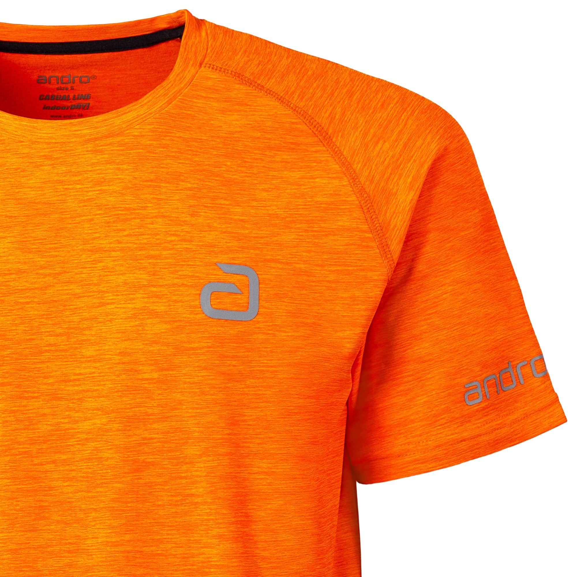 Andro Shirt Melange Alpha orange