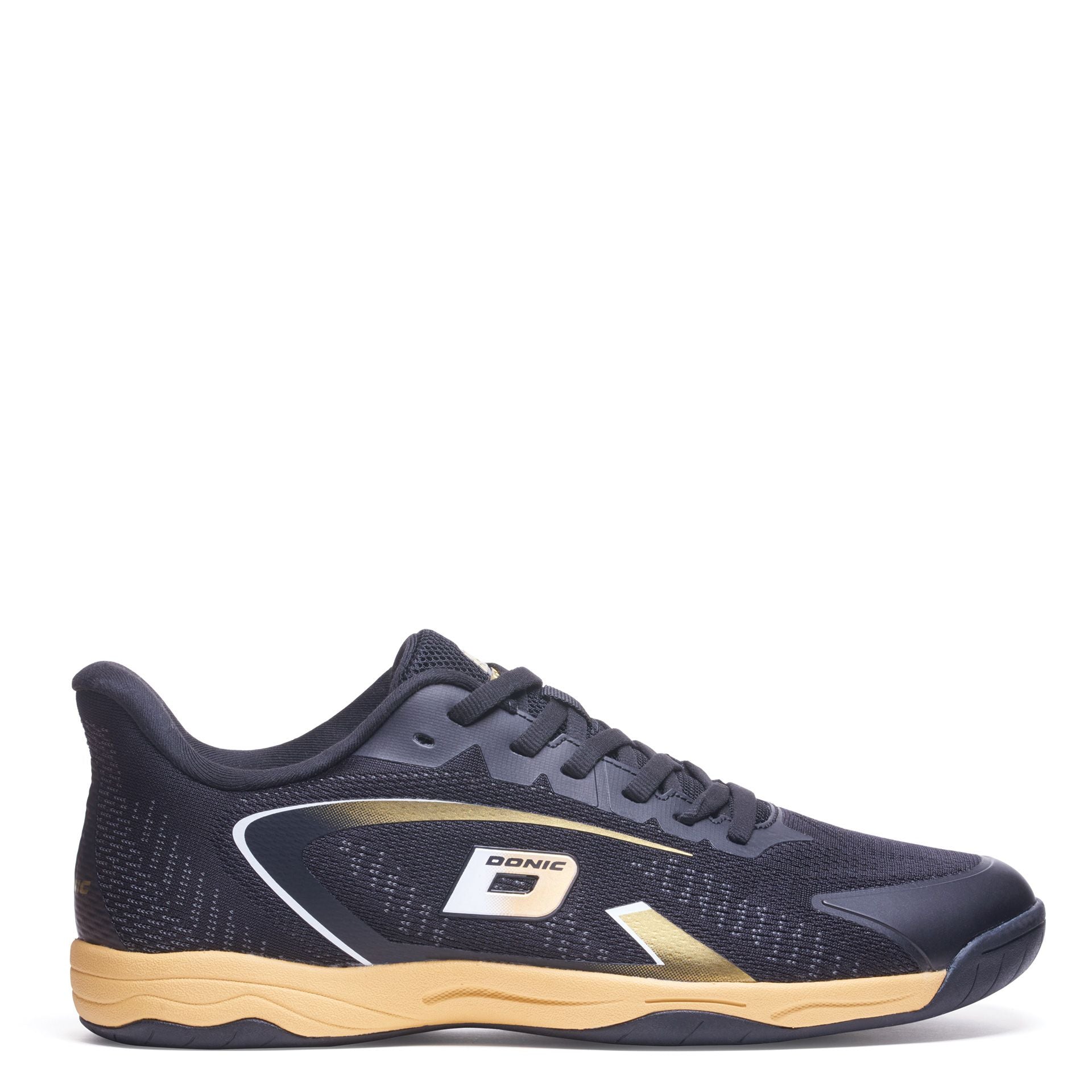 Chaussures Donic Competition Panther noir/or/doré/blanc