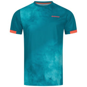 T-shirt Donic Axtion vert/bleu clair/orange