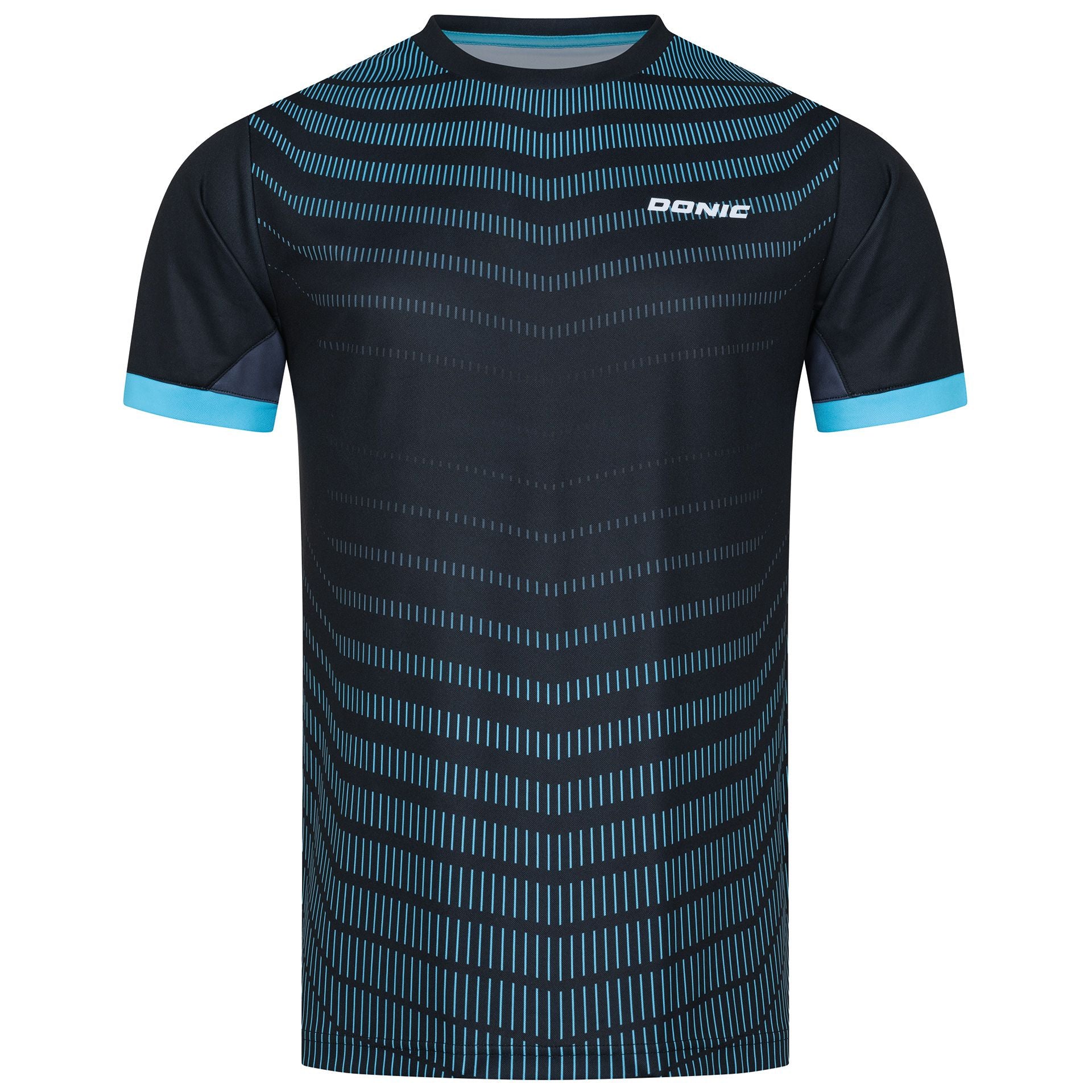 T-shirt Donic Driva Junior marine/cyan