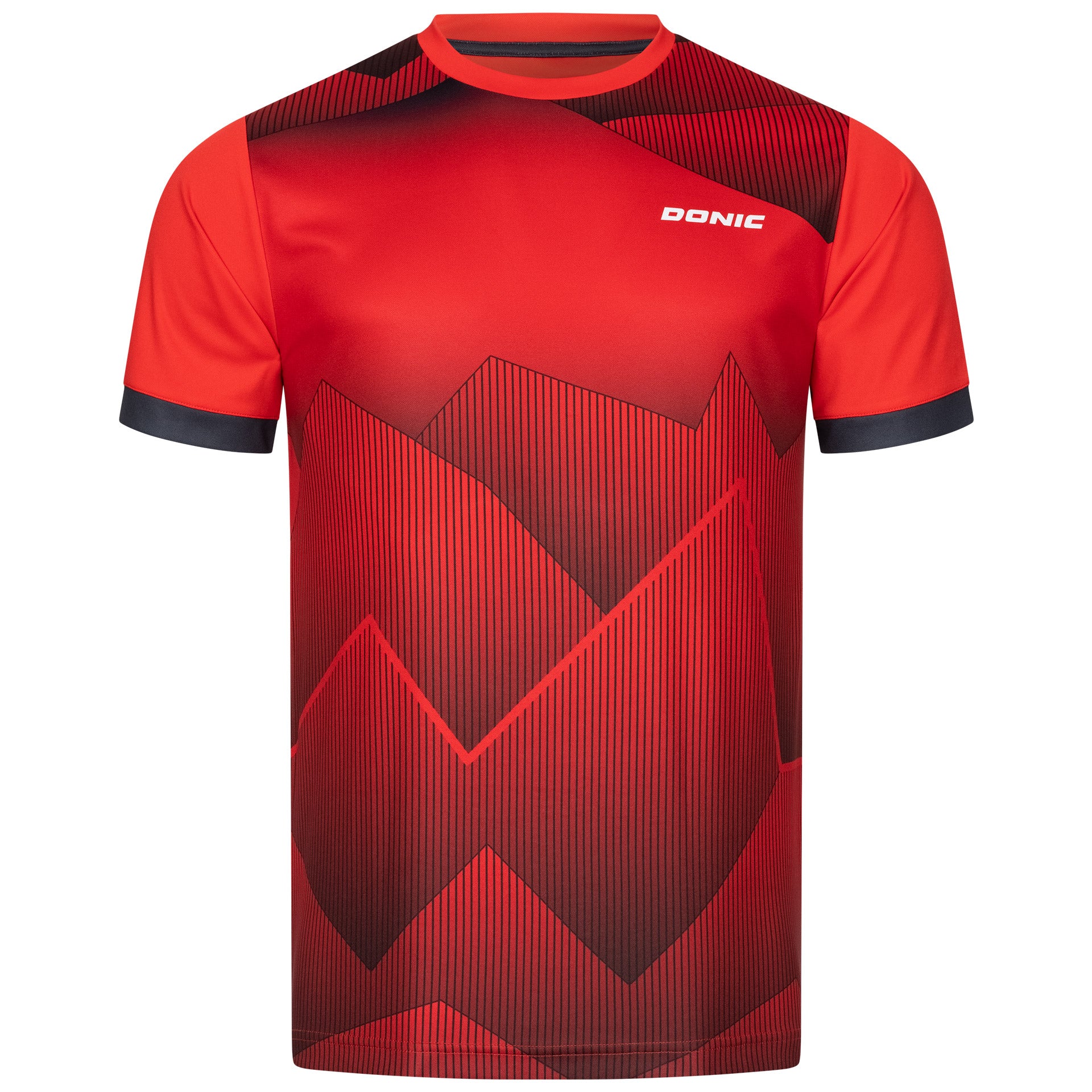 Donic T-Shirt Nova rood/zwart