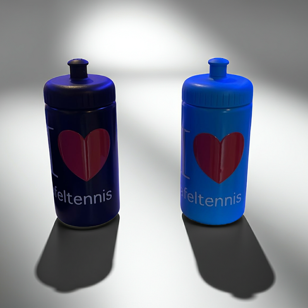 Waterfles - Ik hou van tafeltennis