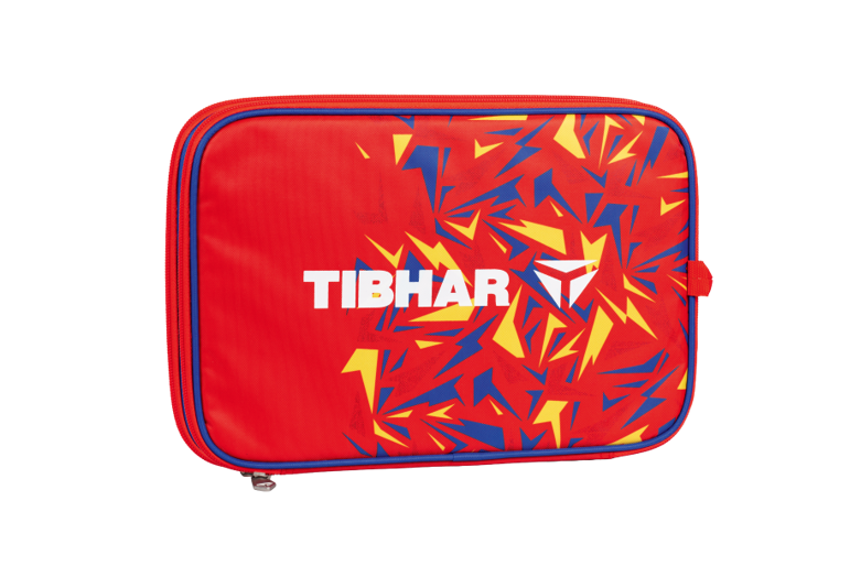 Tibhar Double Cover Spectra carré rouge/bleu