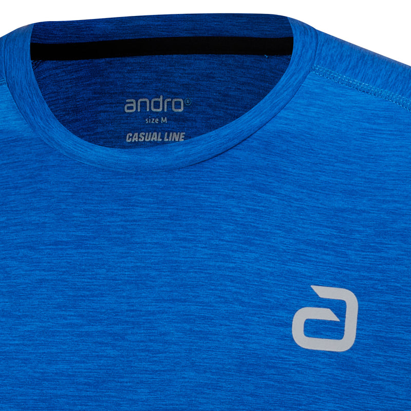 Andro Shirt Mélange Alpha Bleu Océan