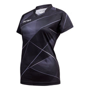 Victas Shirt Lady 226 zwart/grijs