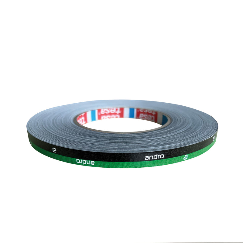 Andro Zijkantband Stripes 10mm/50m zwart/groen