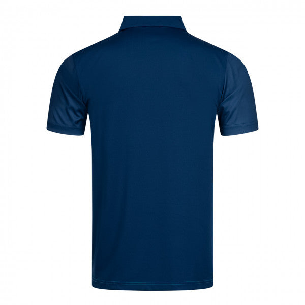 Donic shirt Flow marine/cyanblauw